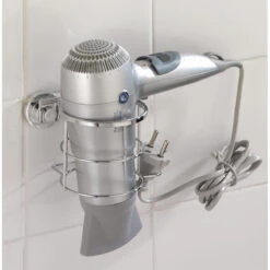 Wenko Haartrocknerhalter „Bovino“, Befestigen Ohne Bohren, Power-Loc -Wenko 895070 Wenko Haartrocknerhalter Bovino Befestigen ohne bohren P 17798100 08