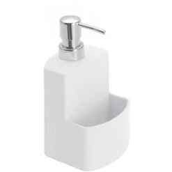 WENKO Spülmittelspender, (1 Tlg.), Füllmenge Ca. 380 Ml