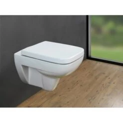 Wenko WC-Sitz Exclusive Passend Für Geberit Renova1 Plan -Wenko 8 1068 24334100 ambiente 1