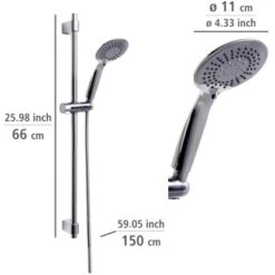 Wenko Brauseset Young Chrom -Wenko 903234 1068 07