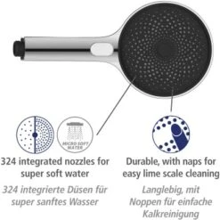 Wenko Brauseset Softwater Chrom 17 Wenko Brauseset Softwater Chrom -Wenko 903252 1068 06
