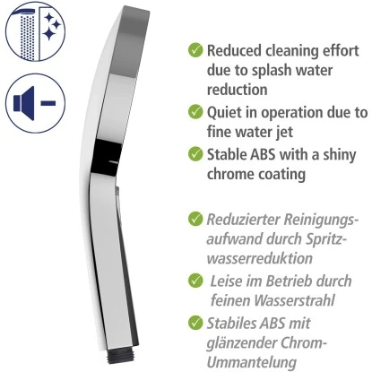 Wenko Brauseset Softwater Chrom 11 Wenko Brauseset Softwater Chrom – Bild 9