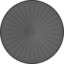 Wenko Regenduschkopf Ultimate Shower Schwarz/Grau Ø 25 Cm -Wenko 903630 1068 16