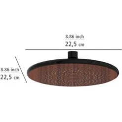 Wenko Regenduschkopf Watersaving Wood Ø 22,5 Cm -Wenko 903683 1068 06
