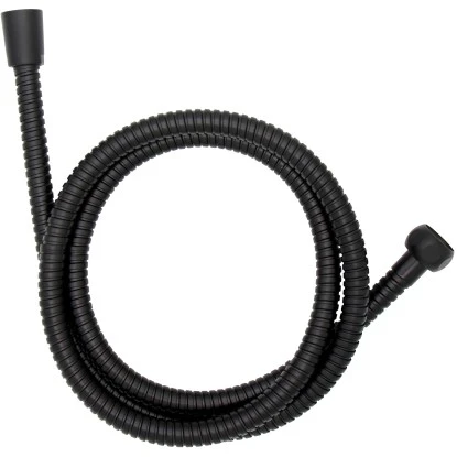 Wenko Edelstahl Duschschlauch 150 Cm Schwarz 4 Wenko Edelstahl Duschschlauch 150 Cm Schwarz – Bild 2