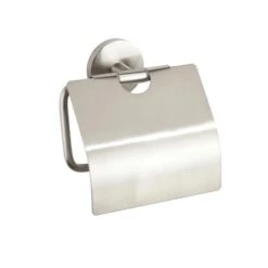 Wenko Toilettenpapierhalter Mit Deckel Cuba Zinkdruckguss, 13.5 X 13.5 X 4 Cm -Wenko 90552 sb freisteller de 02