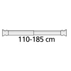 Wenko Teleskop Duschstange Extra Stark Weiß 110 - 185 Cm 7 Wenko Teleskop Duschstange Extra Stark Weiß 110 - 185 Cm -Wenko 911530 1068 3