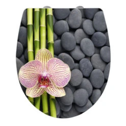 Wenko Premium WC-Sitz „Spa“, Antibakteriell, Mit Absenkautomatik