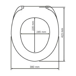 Wenko Premium WC-Sitz „Spa“, Antibakteriell, Mit Absenkautomatik -Wenko 918178 Wenko Premium WC Sitz Spa antibakteriell mit Absenkautom 21746100 09