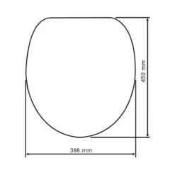 Wenko Premium WC-Sitz „Meditation“, Antibakteriell, Mit Absenkautomatik -Wenko 918180 Wenko Premium WC Sitz Meditation antibakteriell mit Abse 21747100 08