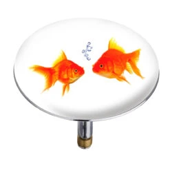 Wenko Badewannenstöpsel Pluggy® „XXL Fishes“