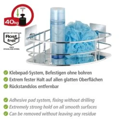 WENKO Eckregal »Turbo-Loc Quadro«, 1 Ablage 12 WENKO Eckregal »Turbo-Loc Quadro«, 1 Ablage -Wenko 9508490894d66a9c5eae138915592655