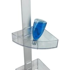 Wenko Eck-Duschcaddy Premium Silber Matt -Wenko 95100 sb freisteller de 04