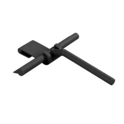 Wenko Badezimmerwischer Silikon Mola 21 X 24.5 X 4 Cm Schwarz -Wenko 95229 sb freisteller de 04