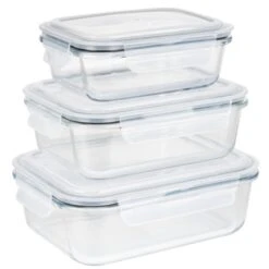 WENKO Frischhaltedose »Pacu«, (1 Tlg.), Glas, Aufbewahrungsdose Zum Zubereiten Und Einfrieren -Wenko 98670b398217c9ce8f097cb41f81f936