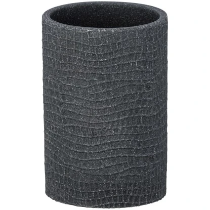 Wenko Zahnputzbecher Peanut Anthrazit 3 Wenko Zahnputzbecher Peanut Anthrazit