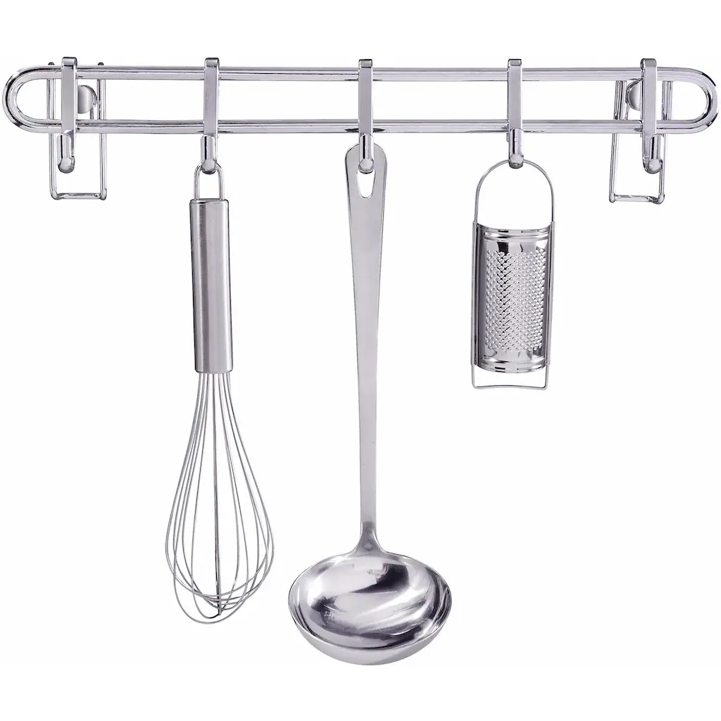 WENKO Hakenleiste »Style«, 40 Cm, Mit Befestigung Ohne Bohren 4 WENKO Hakenleiste »Style«, 40 Cm, Mit Befestigung Ohne Bohren – Bild 2