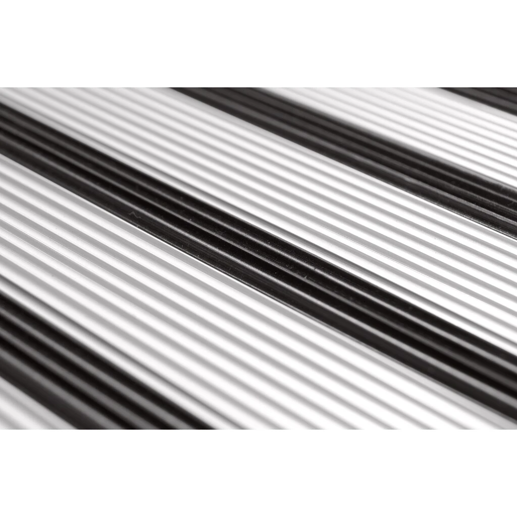 WENKO Trittleiter, Alu-Design, XXL-Stufen, Flach Klapp- Und Verstaubar 4 WENKO Trittleiter, Alu-Design, XXL-Stufen, Flach Klapp- Und Verstaubar – Bild 2