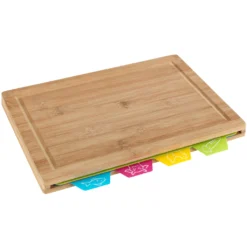 WENKO Schneidebrett »Bella«, Inkl. 4 Schneidematten