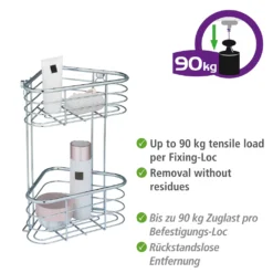 WENKO Badregal »Trestina«, Eckablage, 2 Etagen 13 WENKO Badregal »Trestina«, Eckablage, 2 Etagen -Wenko c02977cf0e24dbd9a0c9c3d506ad30a4