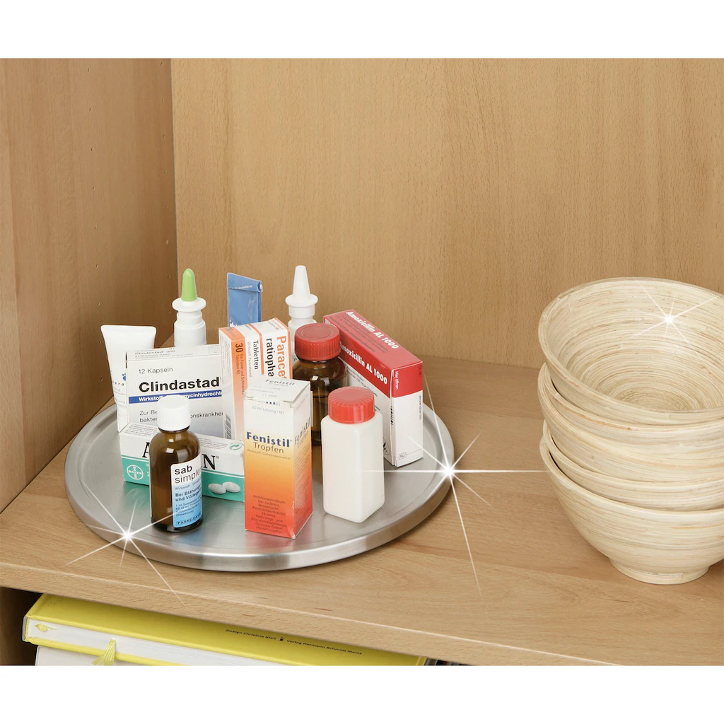 WENKO Küchenkarussell »Uno«, Schrankrondell, Ø Ca. 26,5 Cm 8 WENKO Küchenkarussell »Uno«, Schrankrondell, Ø Ca. 26,5 Cm – Bild 6