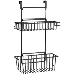 WENKO Küchenregal »Flexi«, (1 St.), Mit 2 Ablagen, Einhängeregal