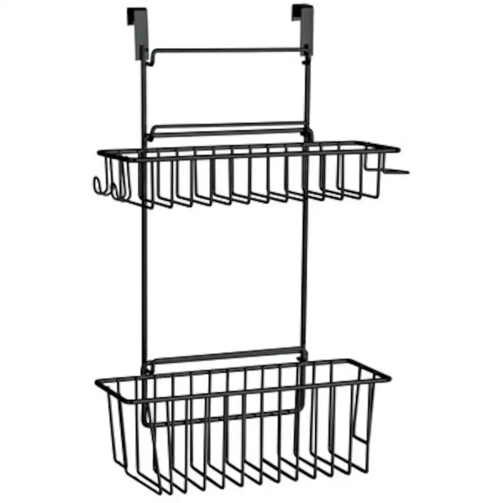 WENKO Küchenregal »Flexi«, (1 St.), Mit 2 Ablagen, Einhängeregal 3 WENKO Küchenregal »Flexi«, (1 St.), Mit 2 Ablagen, Einhängeregal