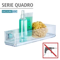 WENKO Badregal »Vacuum-Loc Quadro«, 1 Ablage -Wenko c47742cb2d3521fe5e41426389bf9cb4