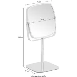 WENKO Kosmetikspiegel »Kare«, 5-fach Vergrößerung -Wenko c66ed84df61057606c53309e669a4395