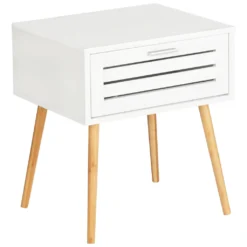 WENKO Beistelltisch »Finja«, BxTxH: 45x38x50 Cm, Aus Bambus