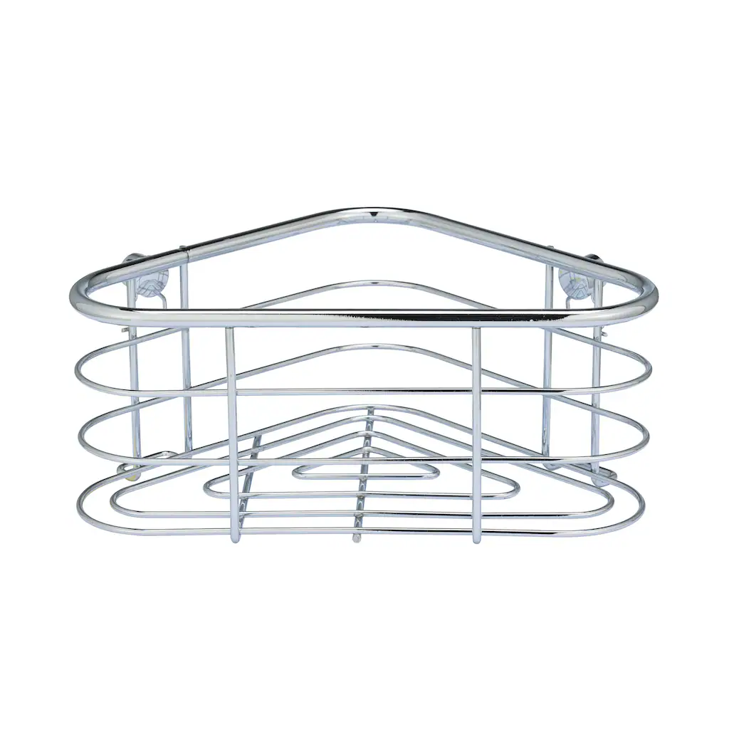 WENKO Badregal »Trestina«, Eckablage, Aus Edelstahl 5 WENKO Badregal »Trestina«, Eckablage, Aus Edelstahl – Bild 3