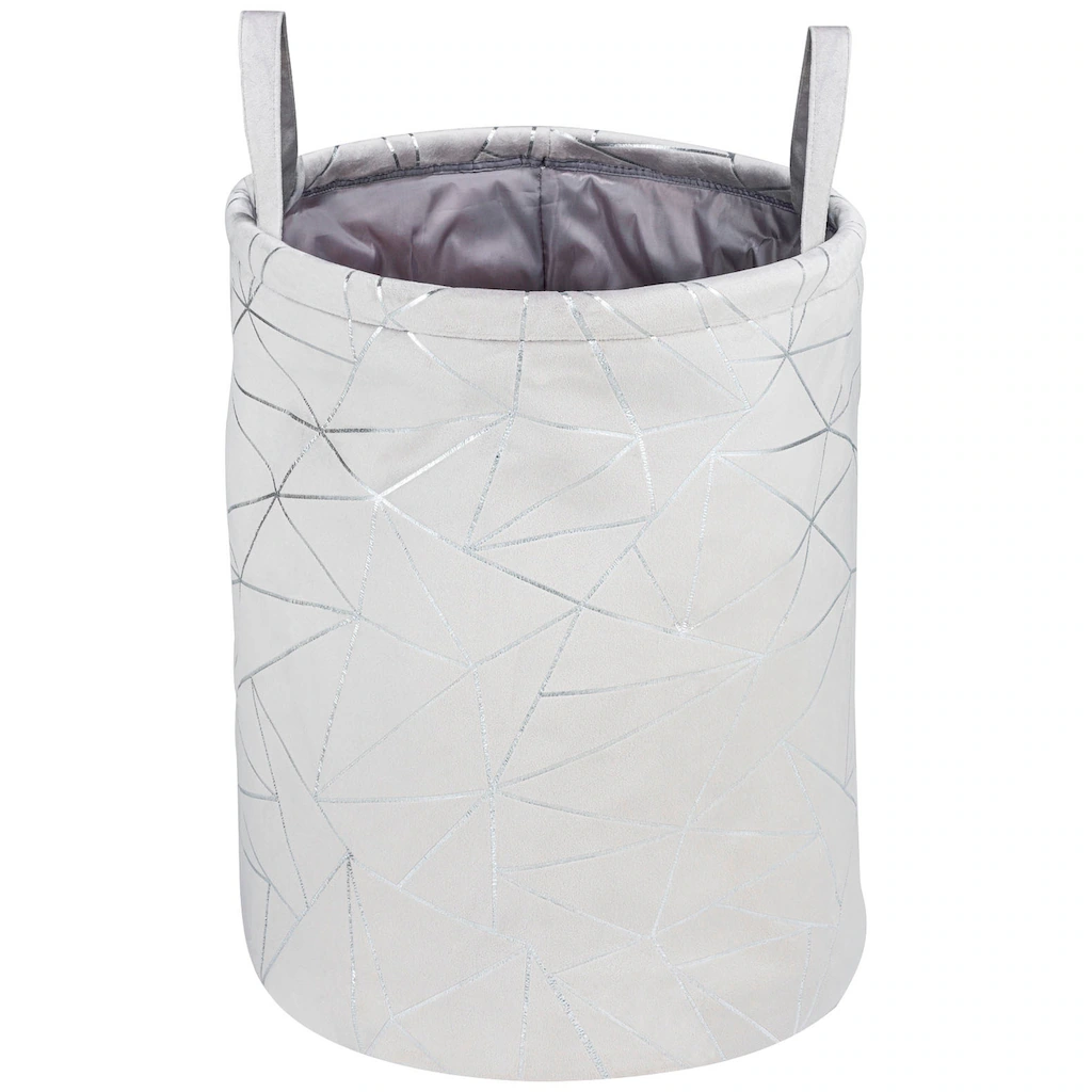 WENKO Wäschekorb »Samira«, Grau, Aus Filz 8 WENKO Wäschekorb »Samira«, Grau, Aus Filz – Bild 6