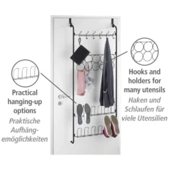 WENKO Türregal »Organizer«, Für Tücher, Schuhe, Jacken 12 WENKO Türregal »Organizer«, Für Tücher, Schuhe, Jacken -Wenko d4cf6b2790d156d13fdd024139495f37