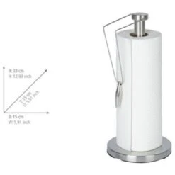 WENKO Küchenrollenhalter »Preston«, Rostfreier Edelstahl -Wenko d98bb1717d8a524034909f44ef5ba75f