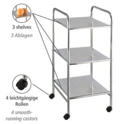 WENKO Badregal »Sando«, 3 Etagen, Aus Metall -Wenko daead8dadeeae125d6db2579f196ec4a