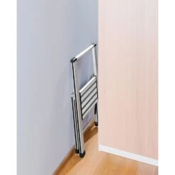 WENKO Trittleiter, Alu-Design, XXL-Stufen, Flach Klapp- Und Verstaubar 11 WENKO Trittleiter, Alu-Design, XXL-Stufen, Flach Klapp- Und Verstaubar -Wenko de0b088d514ad01fabc8a96e5afde1d5