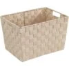 Wenko Aufbewahrungskorb Adria Beige Größe M 2 Wenko Aufbewahrungskorb Adria Beige Größe M -Wenko dria kok velikost M bov 1