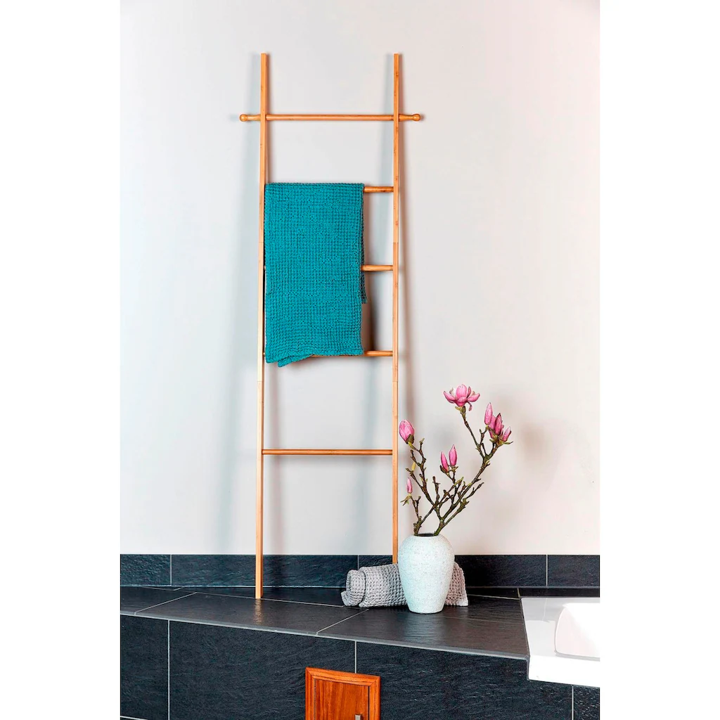 WENKO Handtuchleiter »Bahari«, (5 Tlg.), Bambus, Handtuchhalter 6 WENKO Handtuchleiter »Bahari«, (5 Tlg.), Bambus, Handtuchhalter – Bild 4