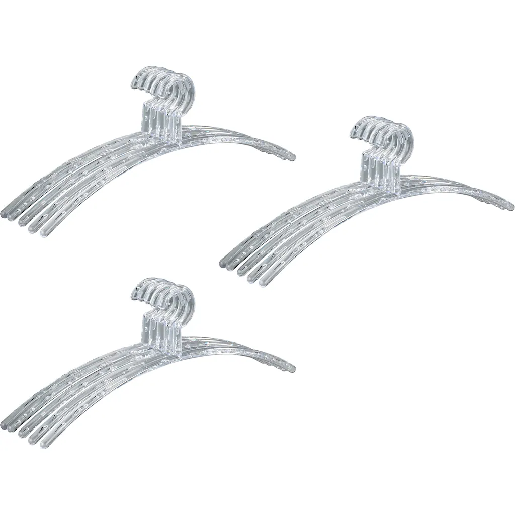 WENKO Kleiderbügel »Bubble«, (Set, 15 Tlg.), Kunststoff, In Bubbel-Optik, 46 Cm 3 WENKO Kleiderbügel »Bubble«, (Set, 15 Tlg.), Kunststoff, In Bubbel-Optik, 46 Cm