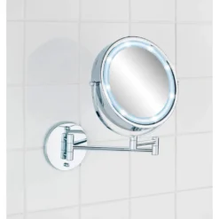 WENKO Wandspiegel »Lumi«, 5-fach Vergrößerung -Wenko e81574870226732e8b0b468180abdf63