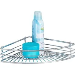 WENKO Badregal »Milano«, Eckregal, Chrom -Wenko ee1e861d4ce5243e83f76a5e95e6bad3