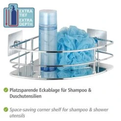 WENKO Eckregal »Turbo-Loc Quadro«, 1 Ablage 11 WENKO Eckregal »Turbo-Loc Quadro«, 1 Ablage -Wenko f60985010911d36074f1d86562e1a230