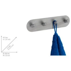 WENKO Hakenleiste »Piceno«, Mit 4 Haken -Wenko f6d82ed4cc3dfc31d0c6c6627a02b8ed