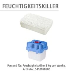 WENKO Luftentfeuchter-Nachfüllpack »Feuchtigkeitskiller«, (1 St.), 5 Kg, Geruchslos 9 WENKO Luftentfeuchter-Nachfüllpack »Feuchtigkeitskiller«, (1 St.), 5 Kg, Geruchslos -Wenko fd646d7326e1f0b54e5071d2bc81d151