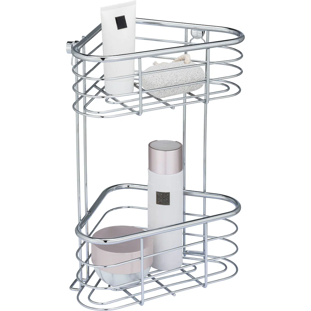 WENKO Badregal »Trestina«, Eckablage, 2 Etagen 4 WENKO Badregal »Trestina«, Eckablage, 2 Etagen – Bild 2