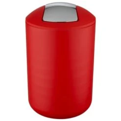 Wenko Schwingdeckeleimer Brasil 6,5 L Rot -Wenko ngdeckeleimer Brasil Rot 2