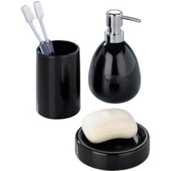 Wenko Zahnputzbecher Polaris Black -Wenko putzbecherPolarisSchwarz 2